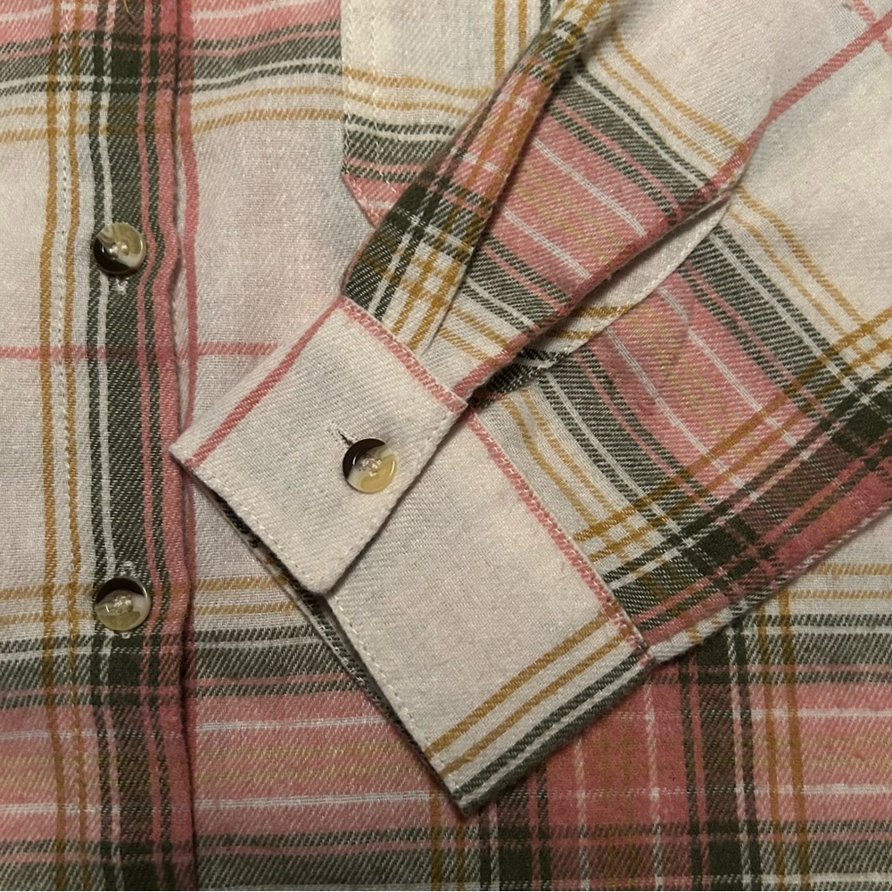 La Hearts PacSun Boyfriend Flannel Shirt - Picture 6 of 9